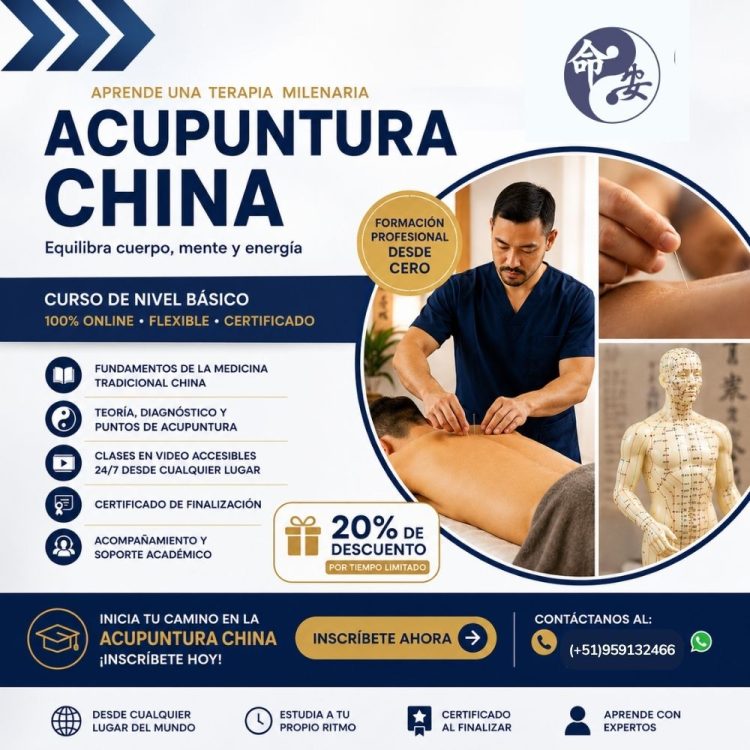 curso gratuito de acupuntura china